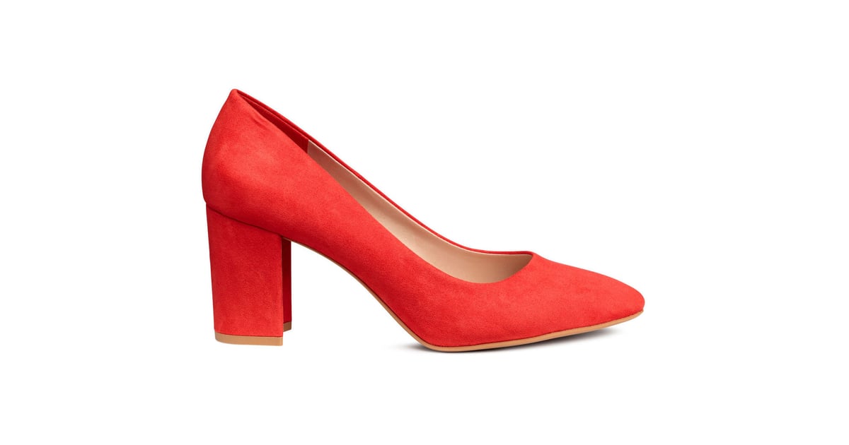 red heels h&m