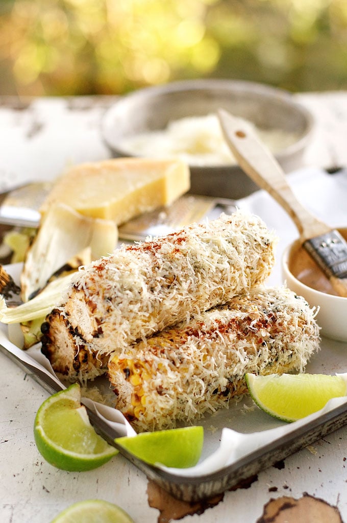 Grilled Mexican Street Corn