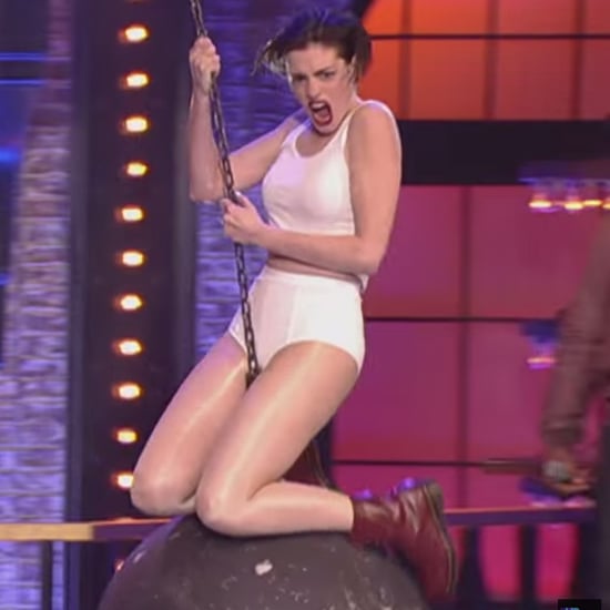 Anne Hathaway Performs "Wrecking Ball" on Lip Sync Battle