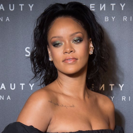 Rihanna Wearing Fenty Beauty Products