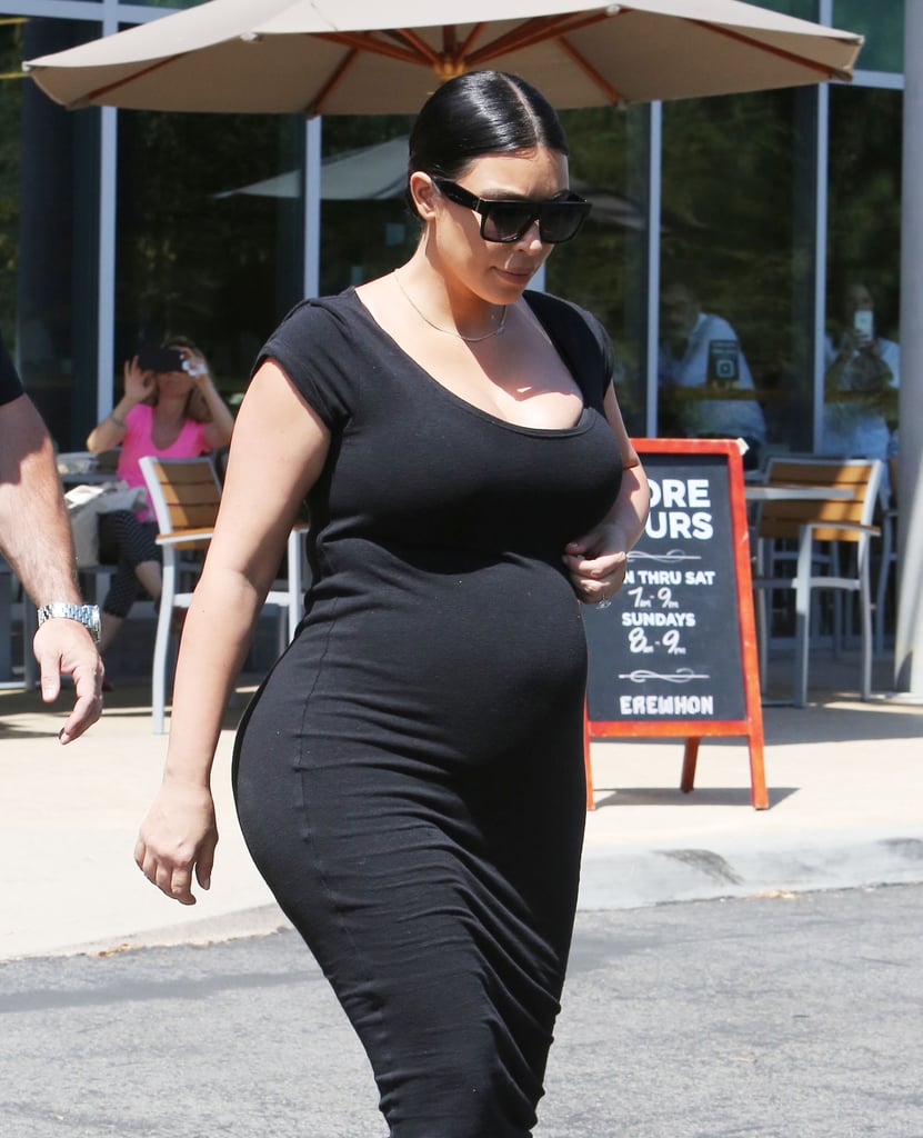 Kim Kardashian Baby Bump Grocery Store Pictures