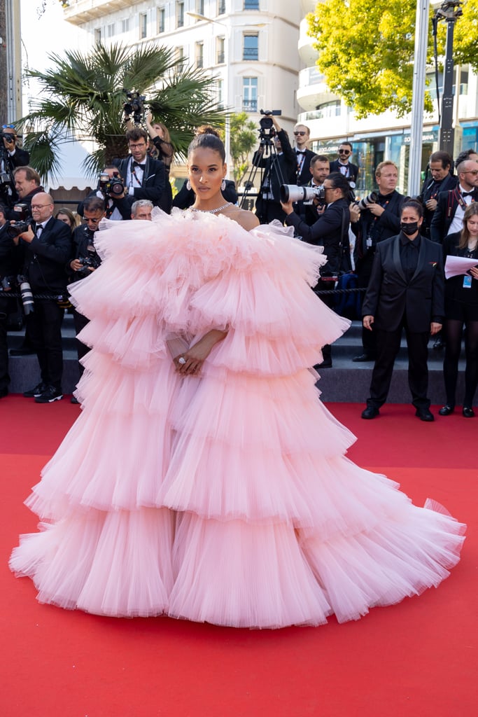 Cindy Bruna at the "Armageddon Time" Screening at Cannes Film Festival