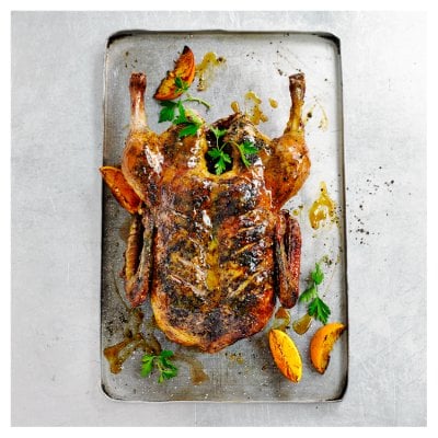 Whole Duck With Orange & Juniper Glaze