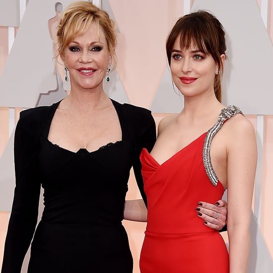 Dakota Johnson and Melanie Griffith at the Oscars 2015