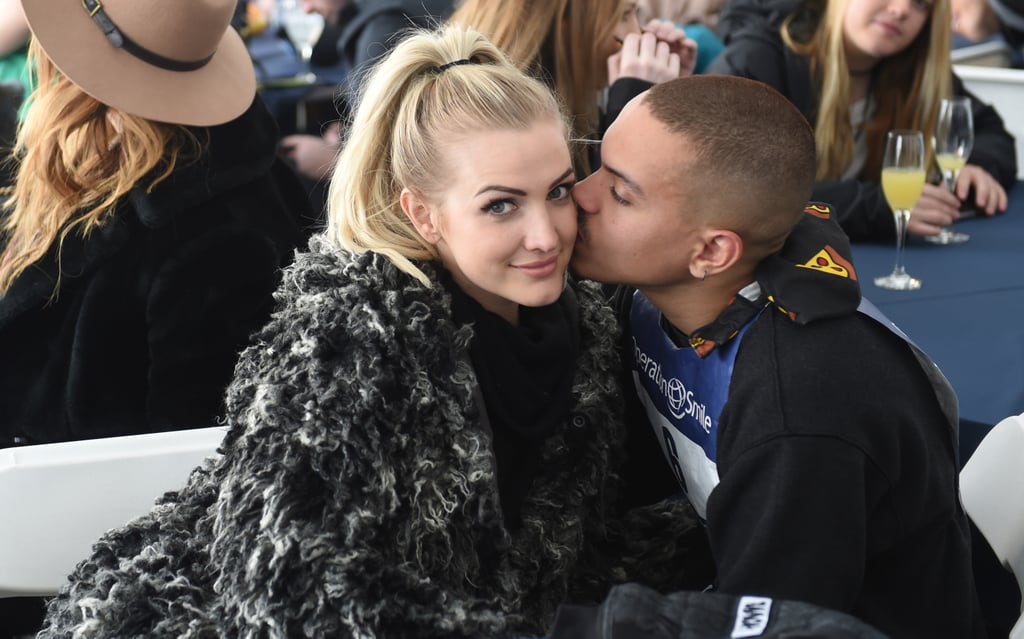 Ashlee Simpson and Evan Ross at Operation Smile's Ski Event