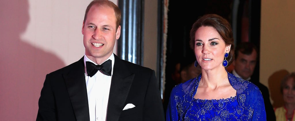 Kate Middleton in Jenny Packham Dress at Mumbai Gala