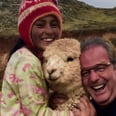 1 Dad Encountered Alpacas in Peru For the Very First Time, and His Reaction Is Hilarious