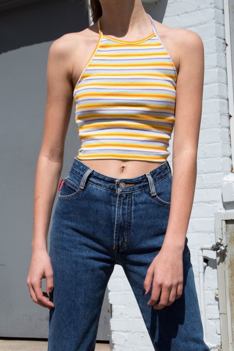 Alaska's Striped Halter Top in Looking For Alaska