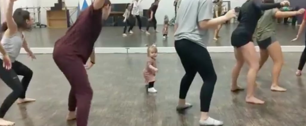 Toddler Leads an Adult Dance Class | Video