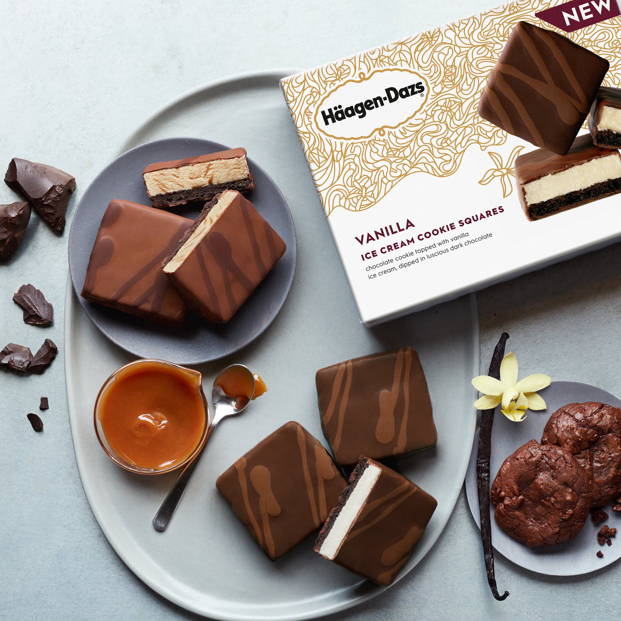 Haagen Dazs New Flavors And Cookie Squares 2018 Popsugar Family