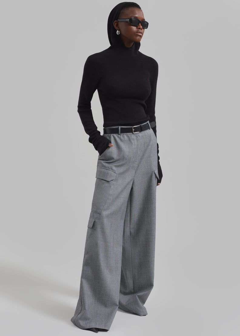 The Frankie Shop Essie Wool Cargo Pants