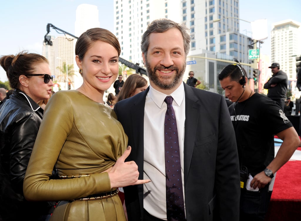 Leslie Mann and Judd Apatow at the MTV Movie Awards 2014