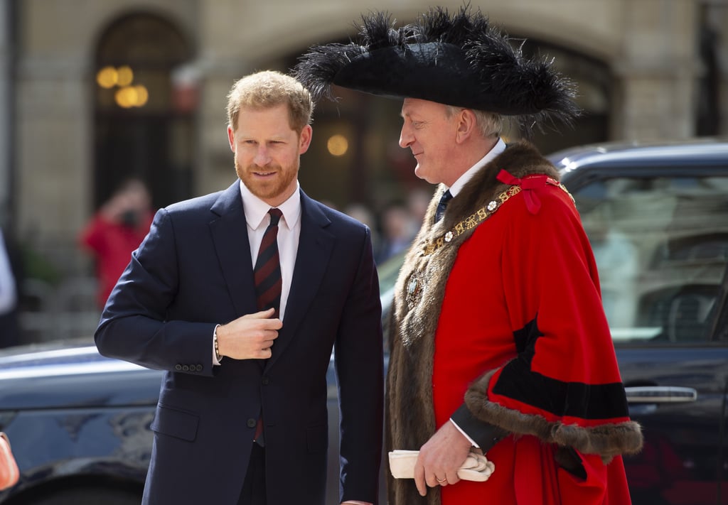 Prince Harry at Lord Mayor's Big Curry Lunch April 2019