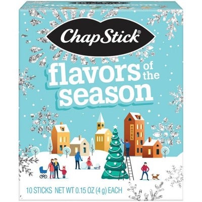 Chapstick Holiday Collection Flavours of the Season Lip Balm