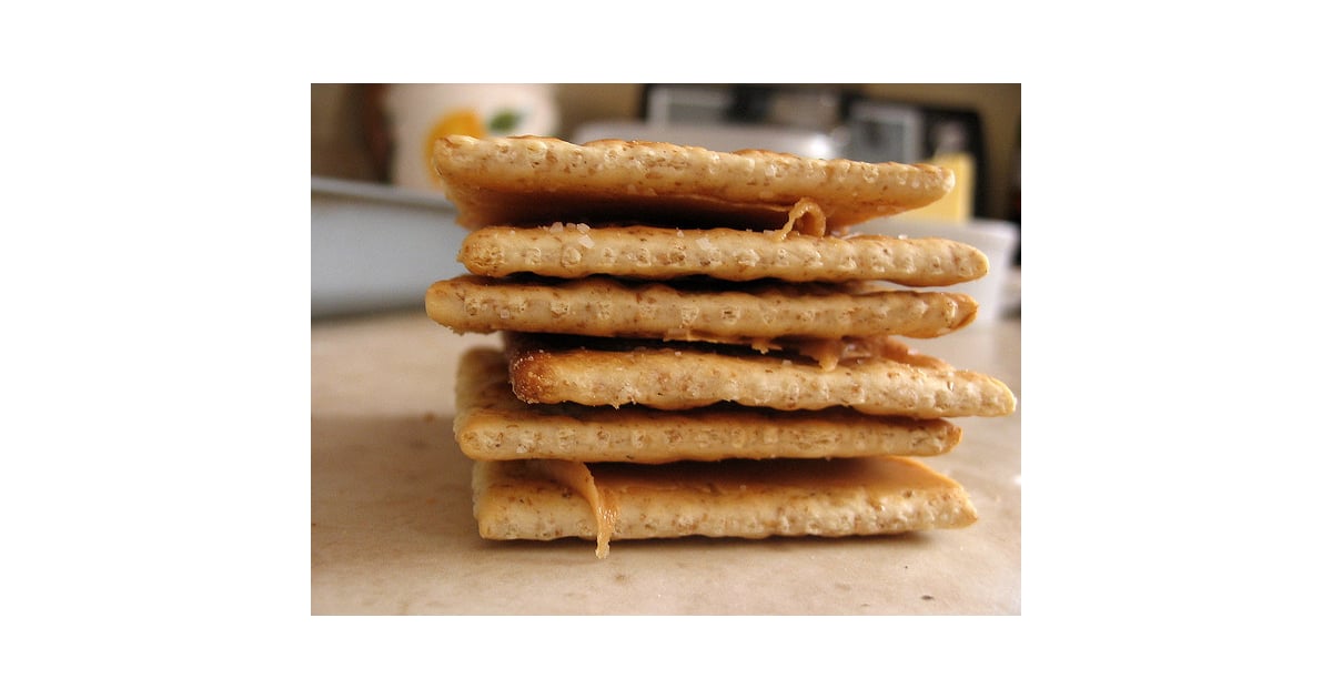Saltines With Nut Butter Healthy Pregnancy Food POPSUGAR Family Photo 4