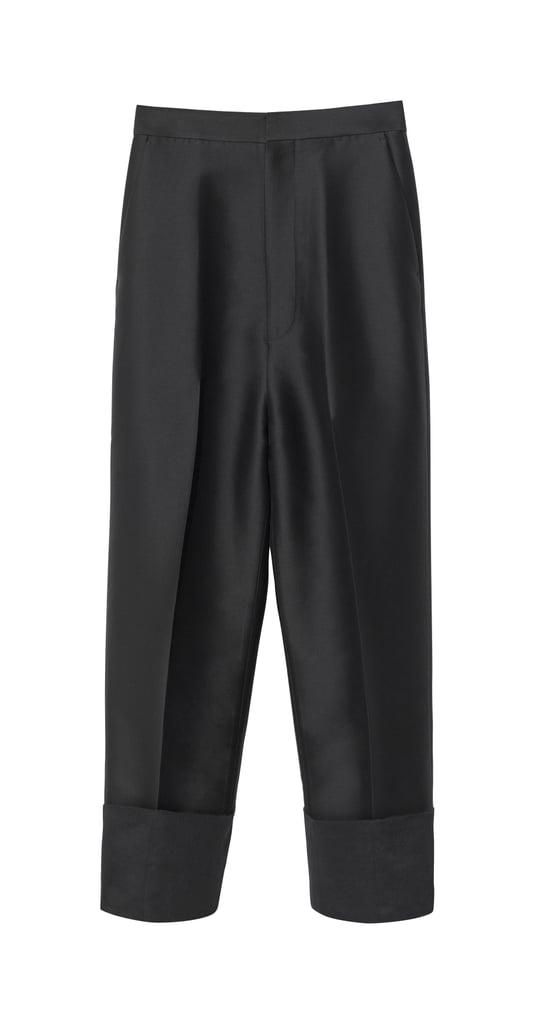 H&M Wide-Leg Wool-Blend Pants