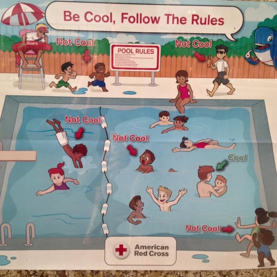 Red Cross Removes Racist Safety Poster From Public Pools