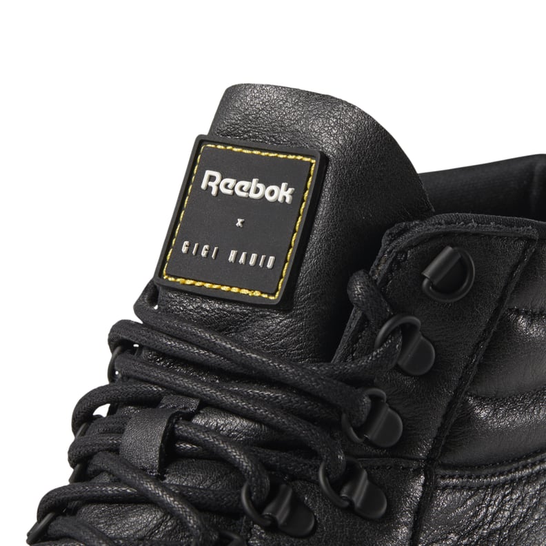 Reebok Freestyle Hi Nova Ripple x Gigi Hadid Sneakers in Black