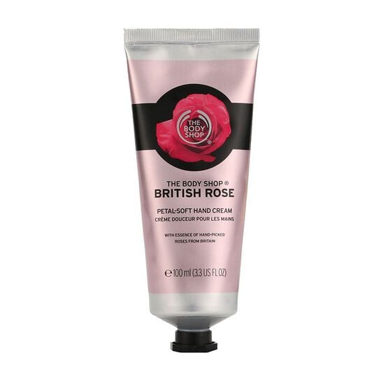 The Body Shop British Rose Petal Soft Hand Cream