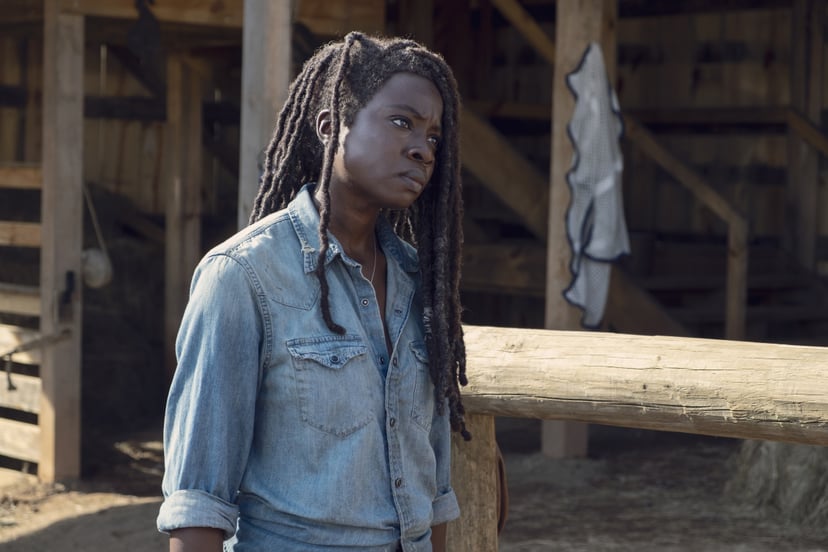 Danai Gurira as Michonne - The Walking Dead _ Season 9, Episode 8 - Photo Credit: Gene Page/AMC