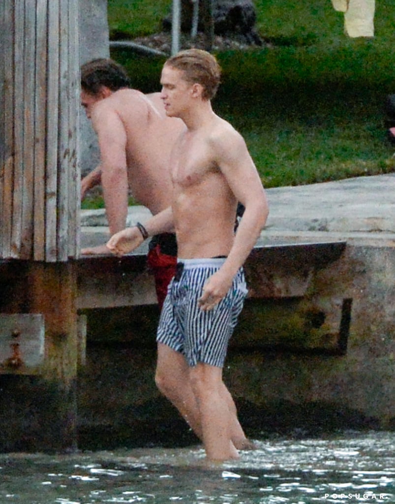 Miley Cyrus and Patrick Schwarzenegger Jet-Skiing Pictures