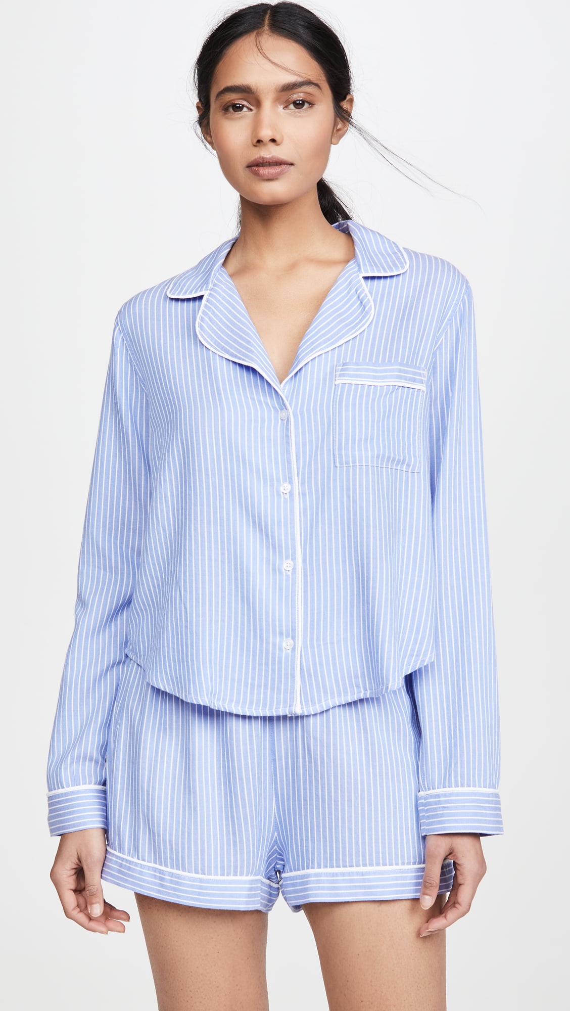 Rails Kellen Long Sleeve Shorts Pajama Set, 17 Cute Pajamas We're Loving  and Living in, All From Shopbop