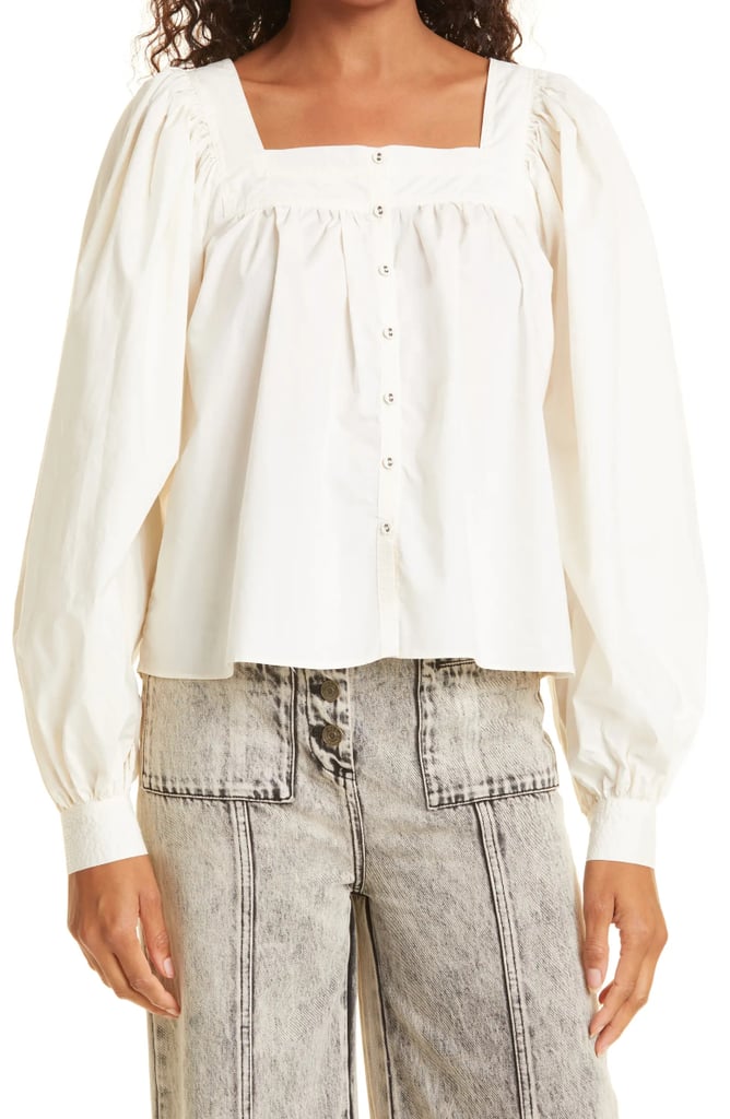 Boho Blouse: Ulla Johnson Amaris Cotton Blouse