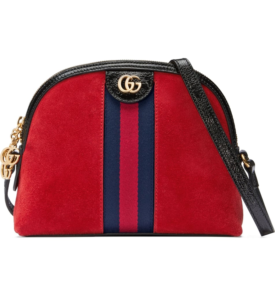 Gucci Small Suede Shoulder Bag