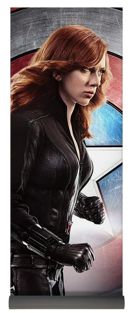 Black Widow Yoga Mat