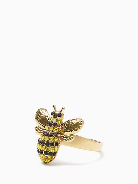 Kate Spade Picnic Perfect Pave Bee Ring | So Cute! Kate Spade's New Spring  Collection Will Make You Want to Go on a Picnic | POPSUGAR Fashion Photo 8