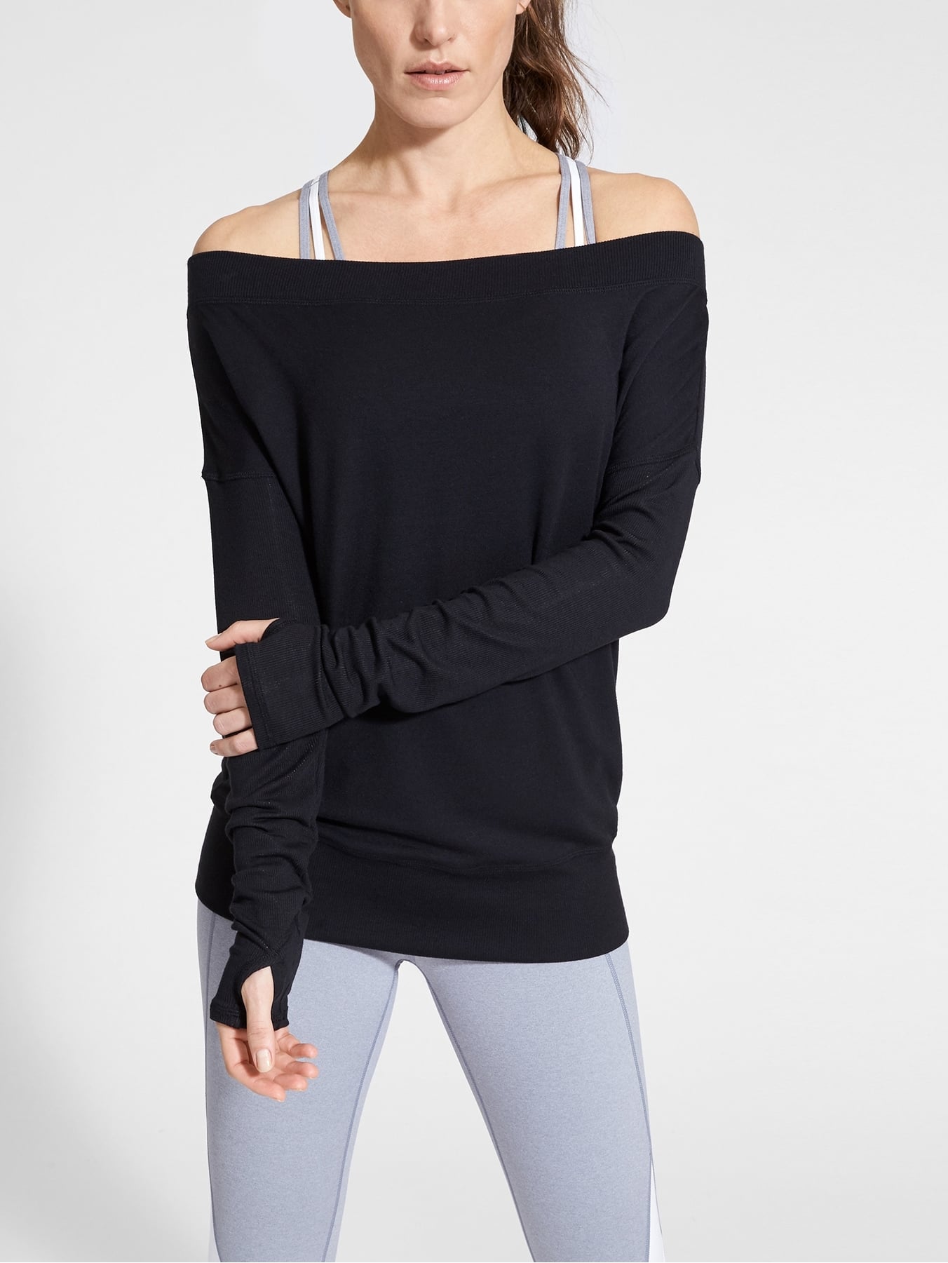 Athleta studio barre sweatshirt Clearance