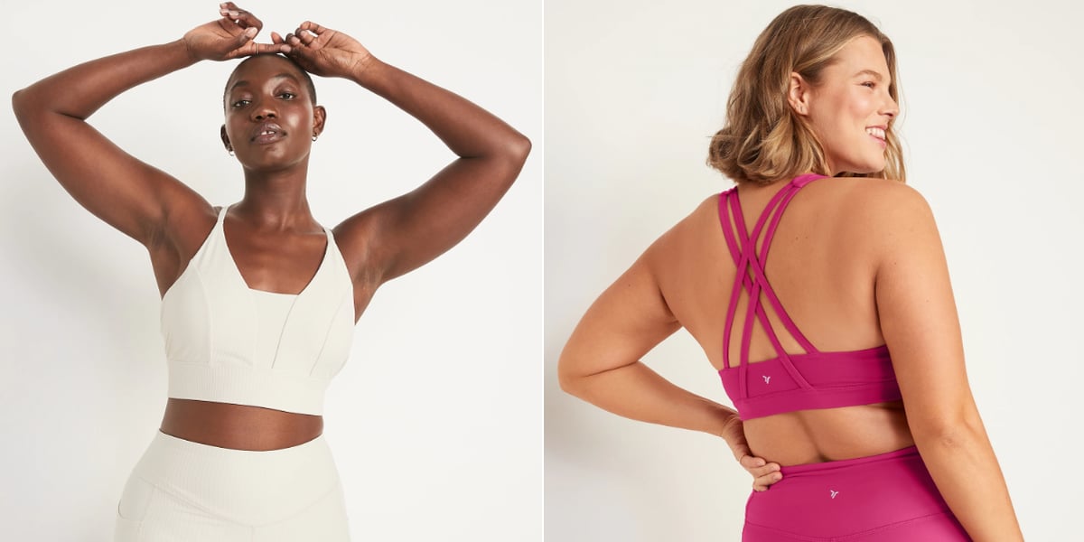 Old Navy Strappy Powersoft Shelf-Bra Tank Top, 16 Old Navy Workout Sets  That Are a Perfect Match for Your Next Exercise Routine