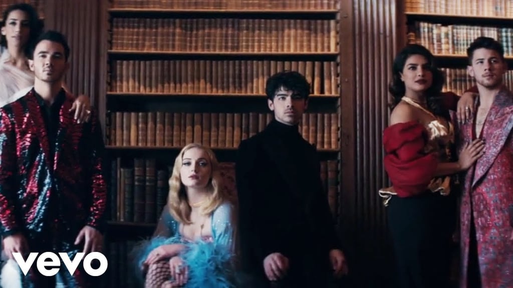 March 2019: Sophie Turner Appears in the “Sucker” Music Video