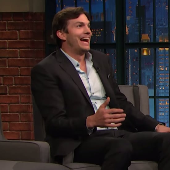 Ashton Kutcher on Late Night With Seth Meyers October 2016