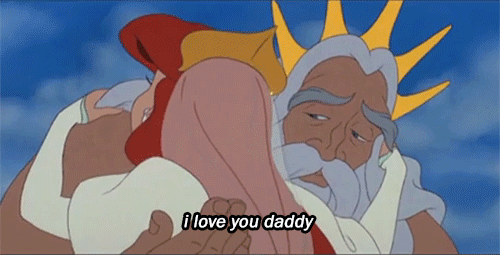 When Triton makes Ariel human and lets her go.