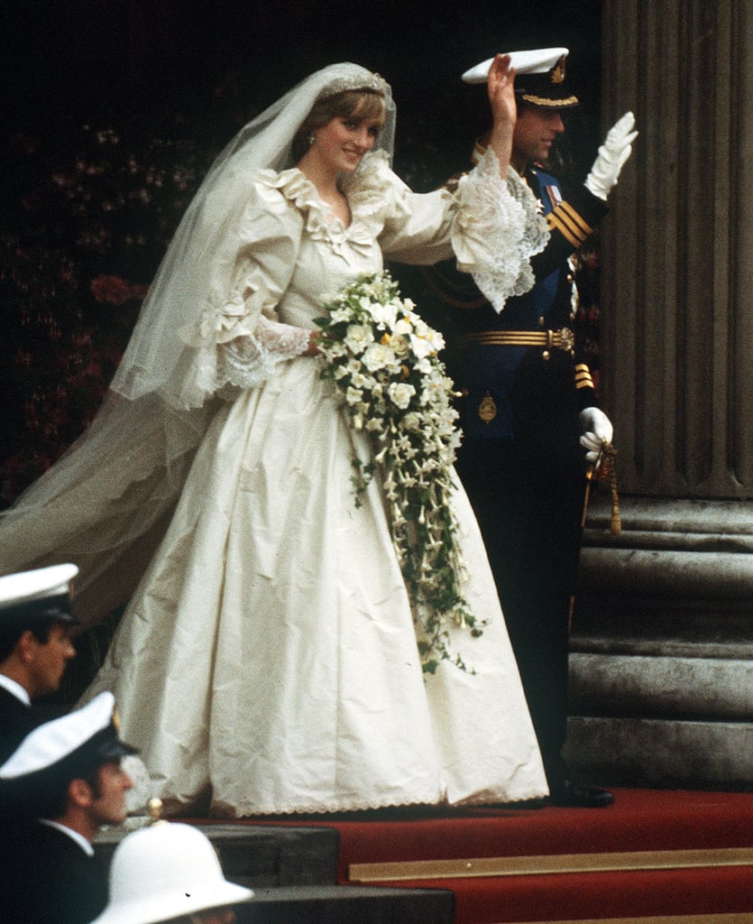 Princess Diana's Wedding Dress Display at Kensington Palace