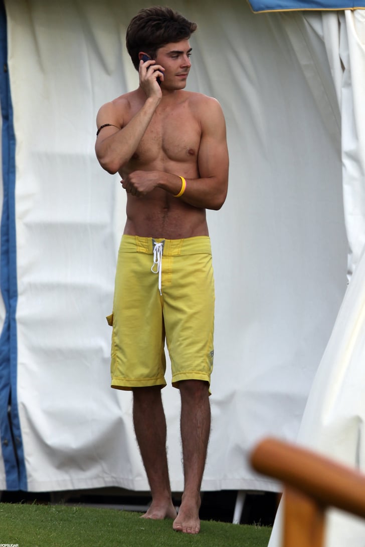 | Today, We Salute Zac Efron's Impeccable Shirtless Body ...