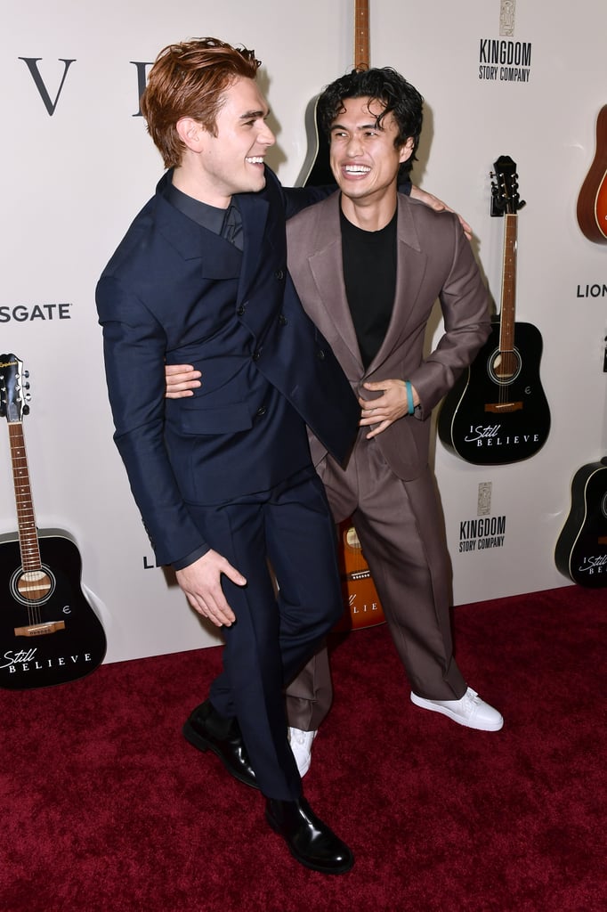 KJ Apa and Charles Melton at I Still Believe Premiere Photos