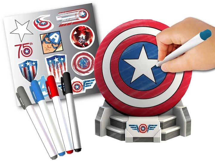 Marvel Captain America Design A Vinyl Shield Set