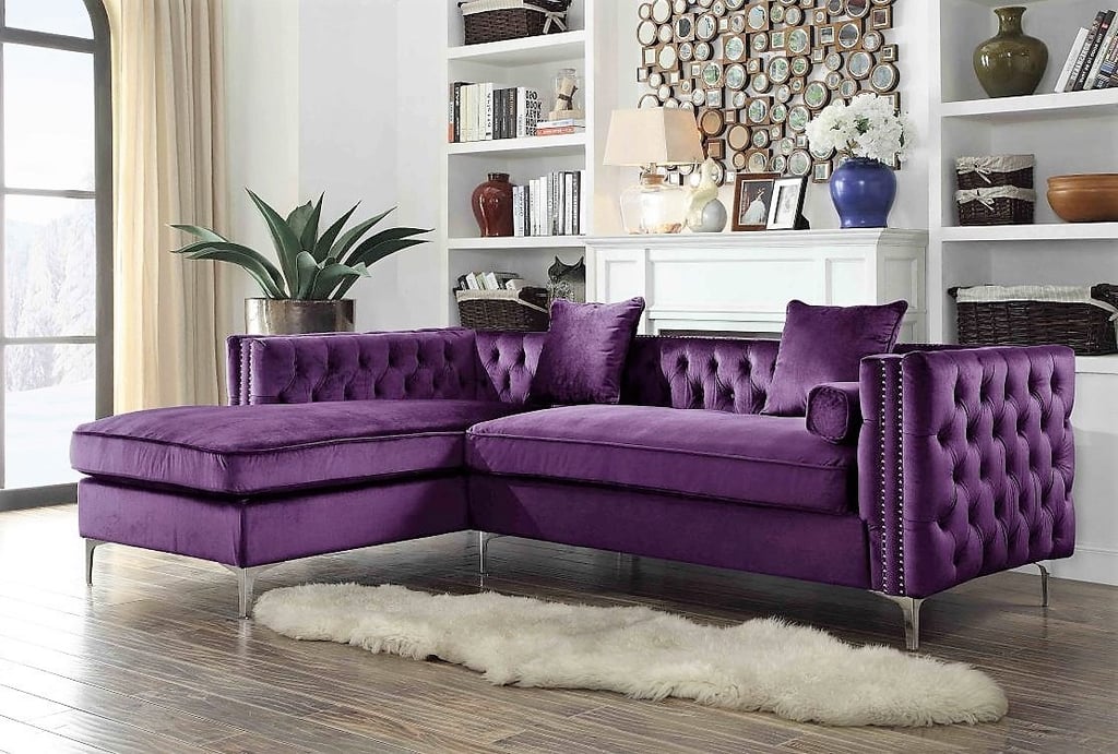 Chic Home Monet Velvet Sectional