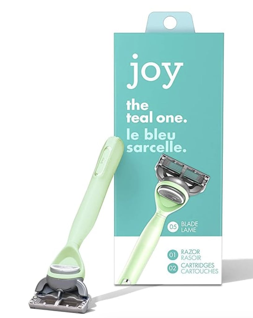 Joy Razor Handle and 2 Blade Refill Cartridges