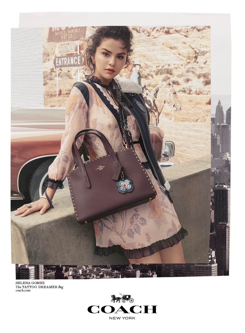 Selena Gomez's Latest Coach Campaign Is Extra NYC