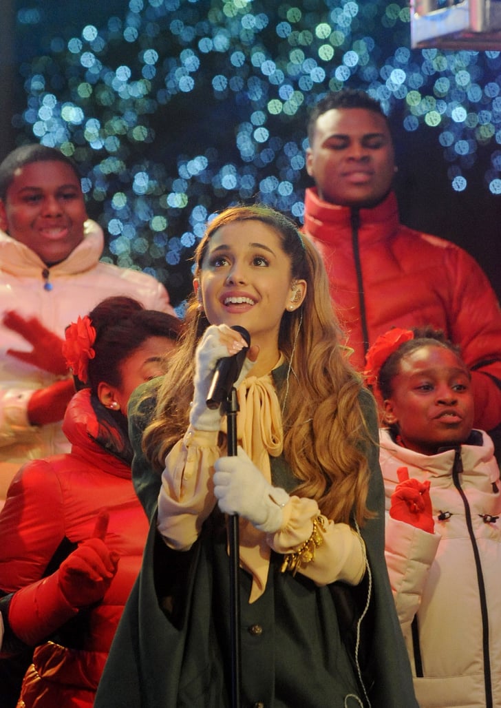 Ariana Grande, 2013 | Celebrities at Rockefeller Center Over the Years