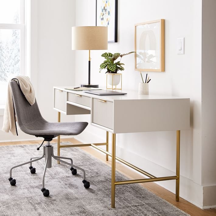 The Complete Package: Quinn Desk & Slope Office Chair Set