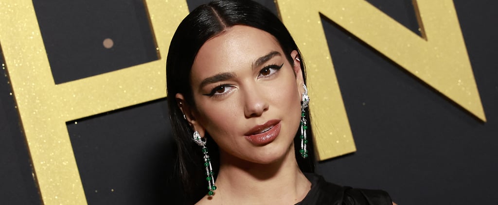 Dua Lipa's "Washed-Denim" Eye Makeup