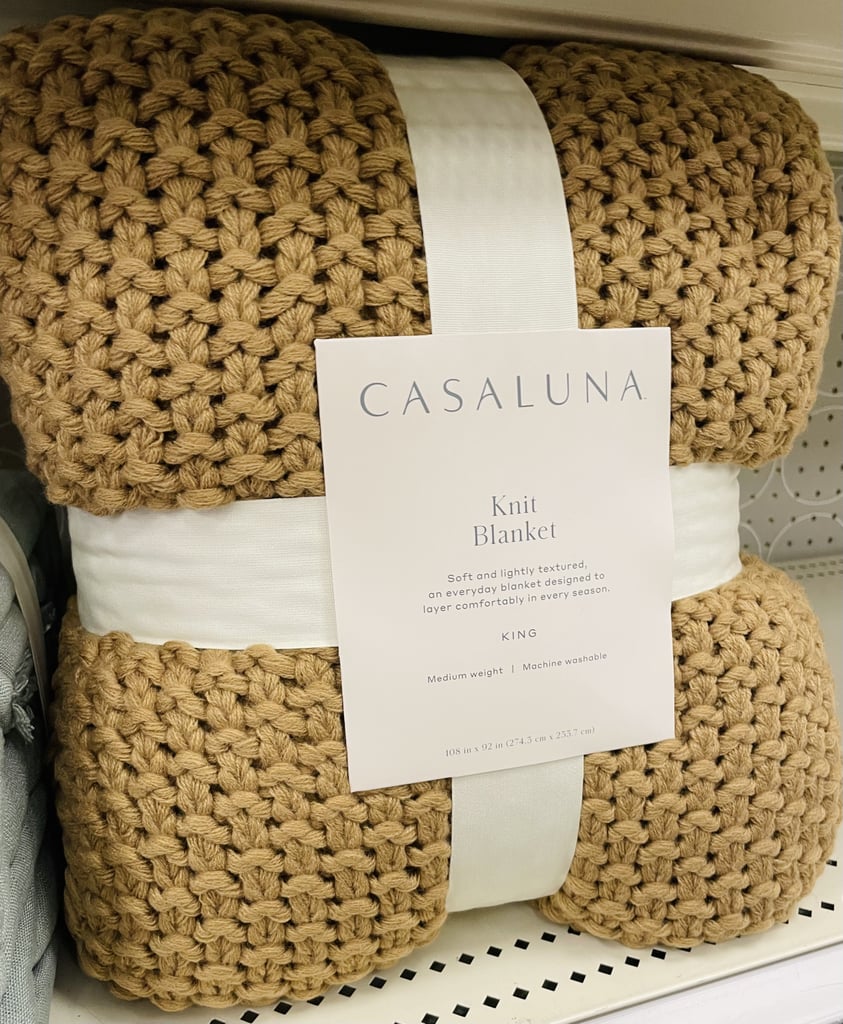 All Cuddled Up: Casaluna Oversized Knit Throw Blanket