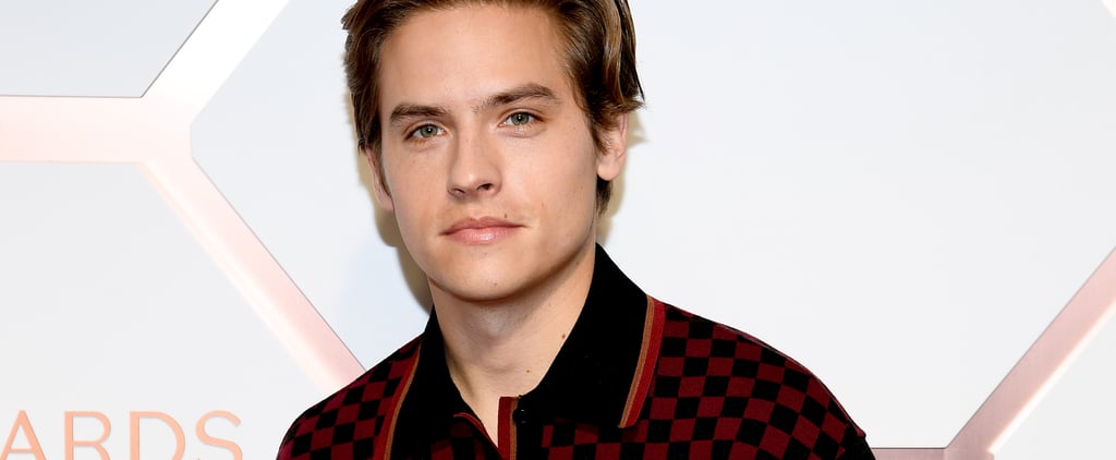 Dylan Sprouse Blue Hair