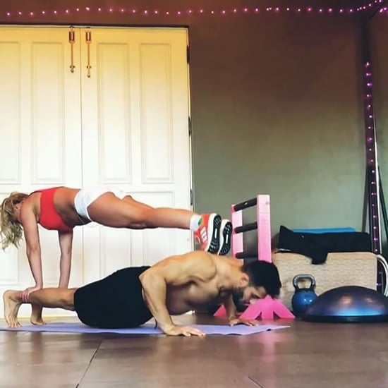 Britney Spears Working Out With Boyfriend Sam Asghari