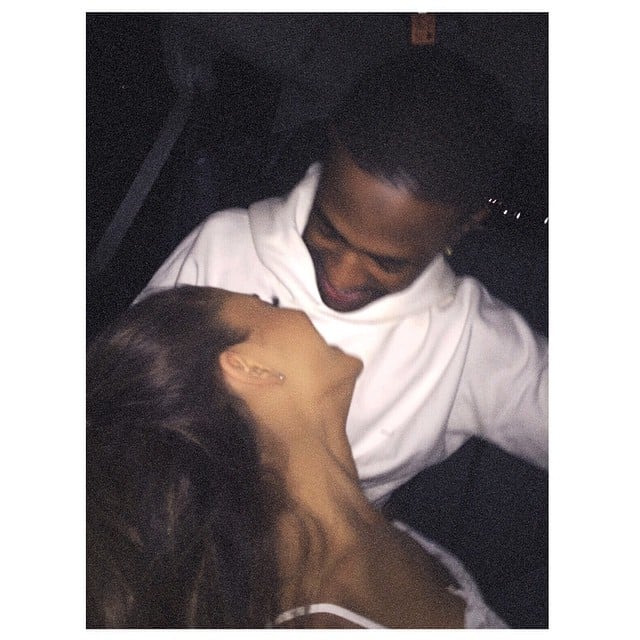 Ariana Grande posted this sweet photo with her boyfriend.
Source: Instagram user arianagrande