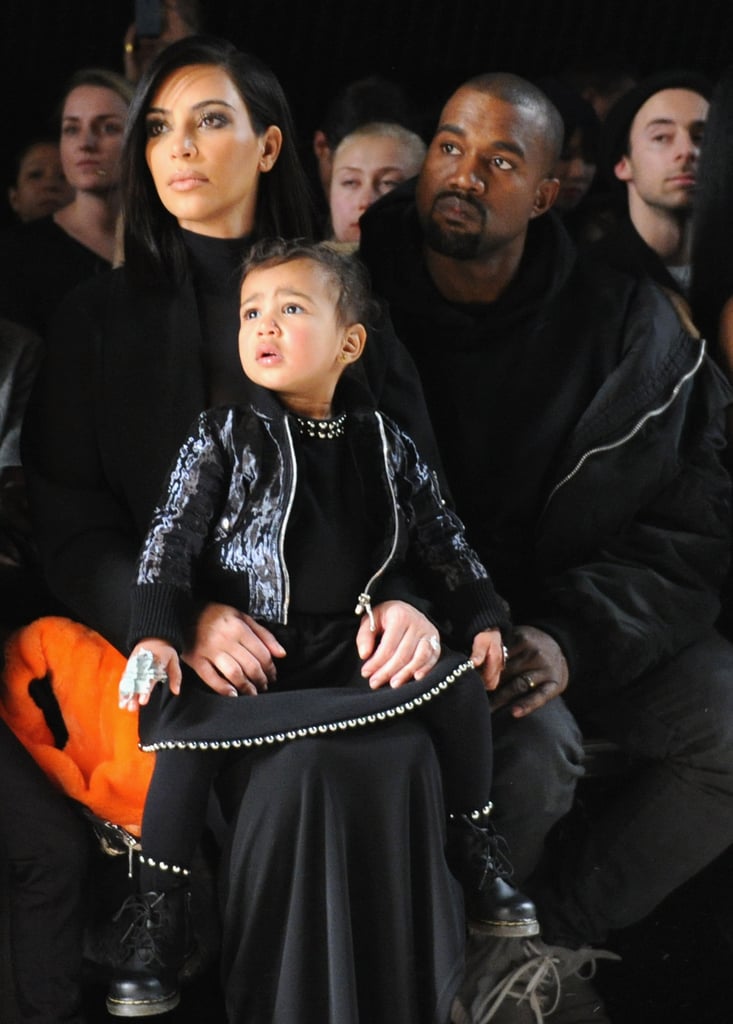 North West Wearing Alexander Wang
